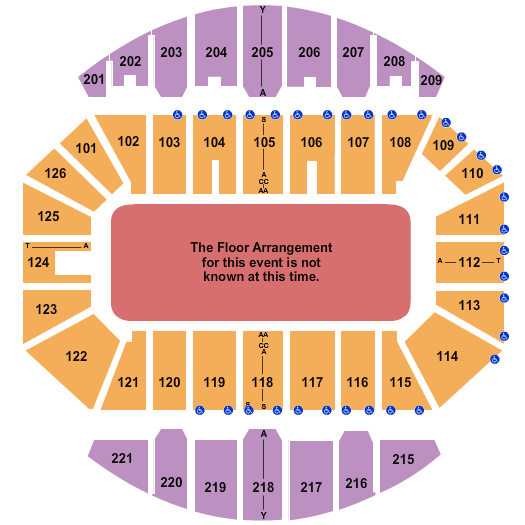 Crown Coliseum Disney On Ice Seating Chart